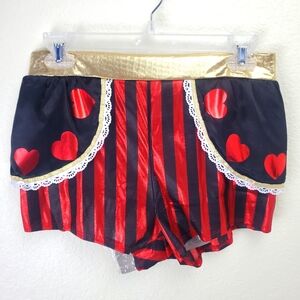 Red Queen of Hearts Costume Boy Shorts Storybook